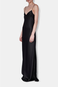 Provence V-neck dress - Black