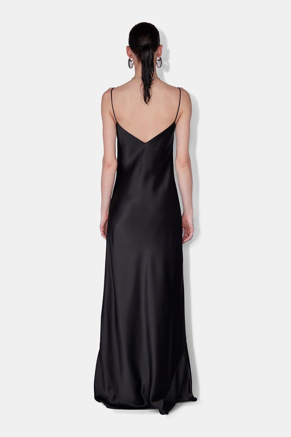 Provence V-neck dress - Black