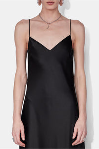Provence V-neck dress - Black