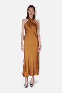 Cropped Pandora Dress - Brandy