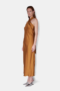 Cropped Pandora Dress - Brandy