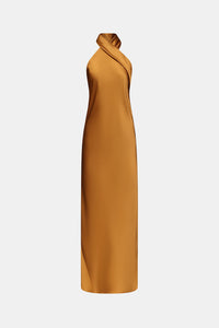 Cropped Pandora Dress - Brandy