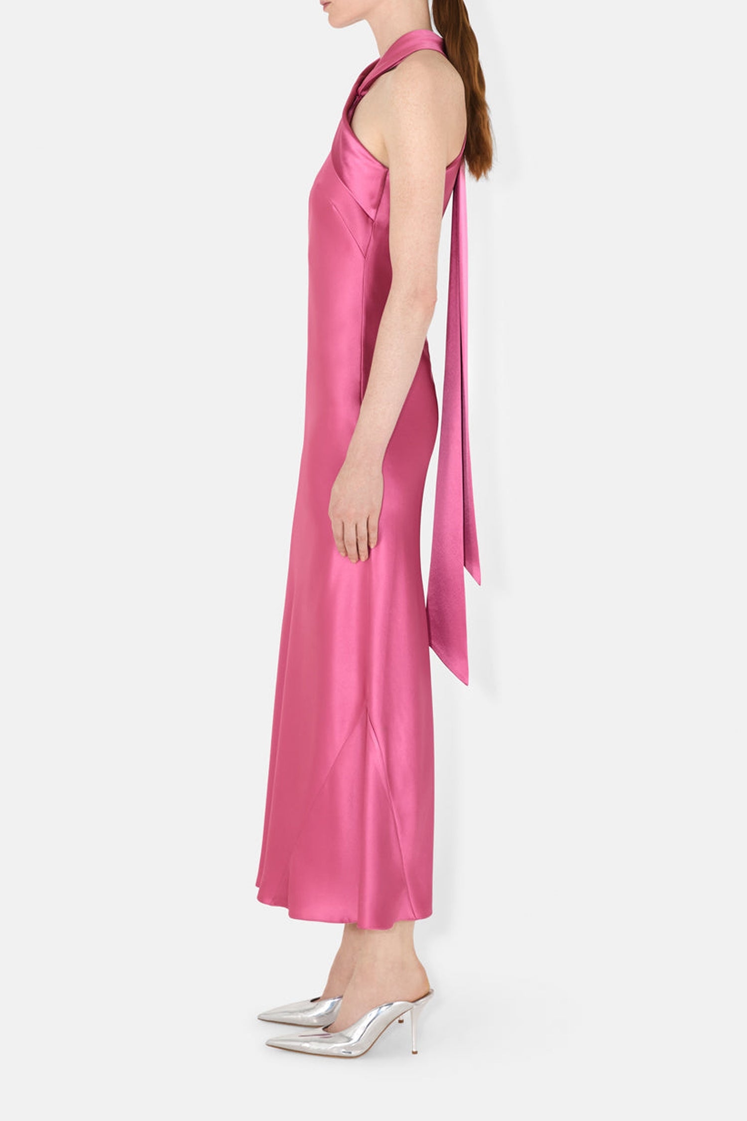 Robe Pandora longue - Magenta