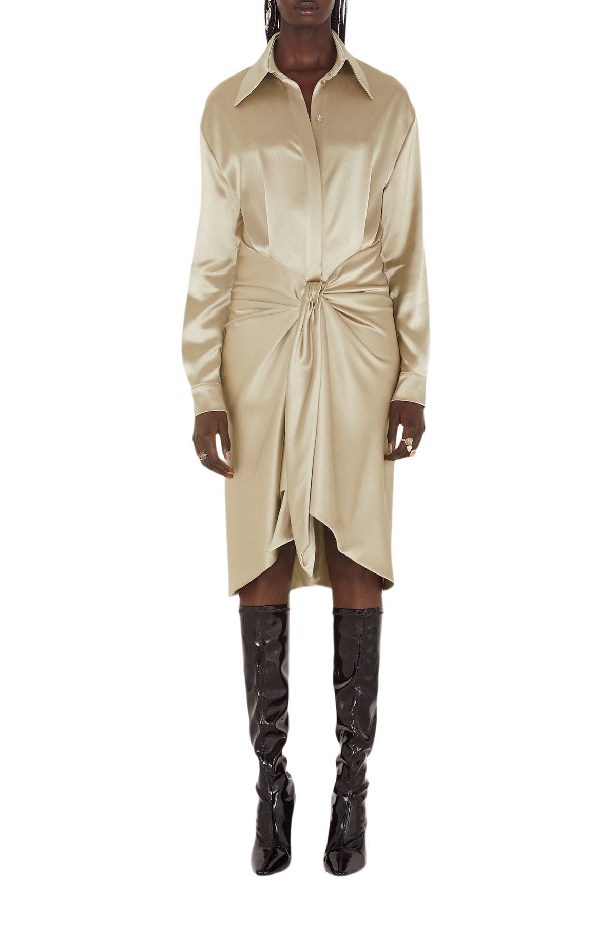 Robe midi De Lovie - Sand