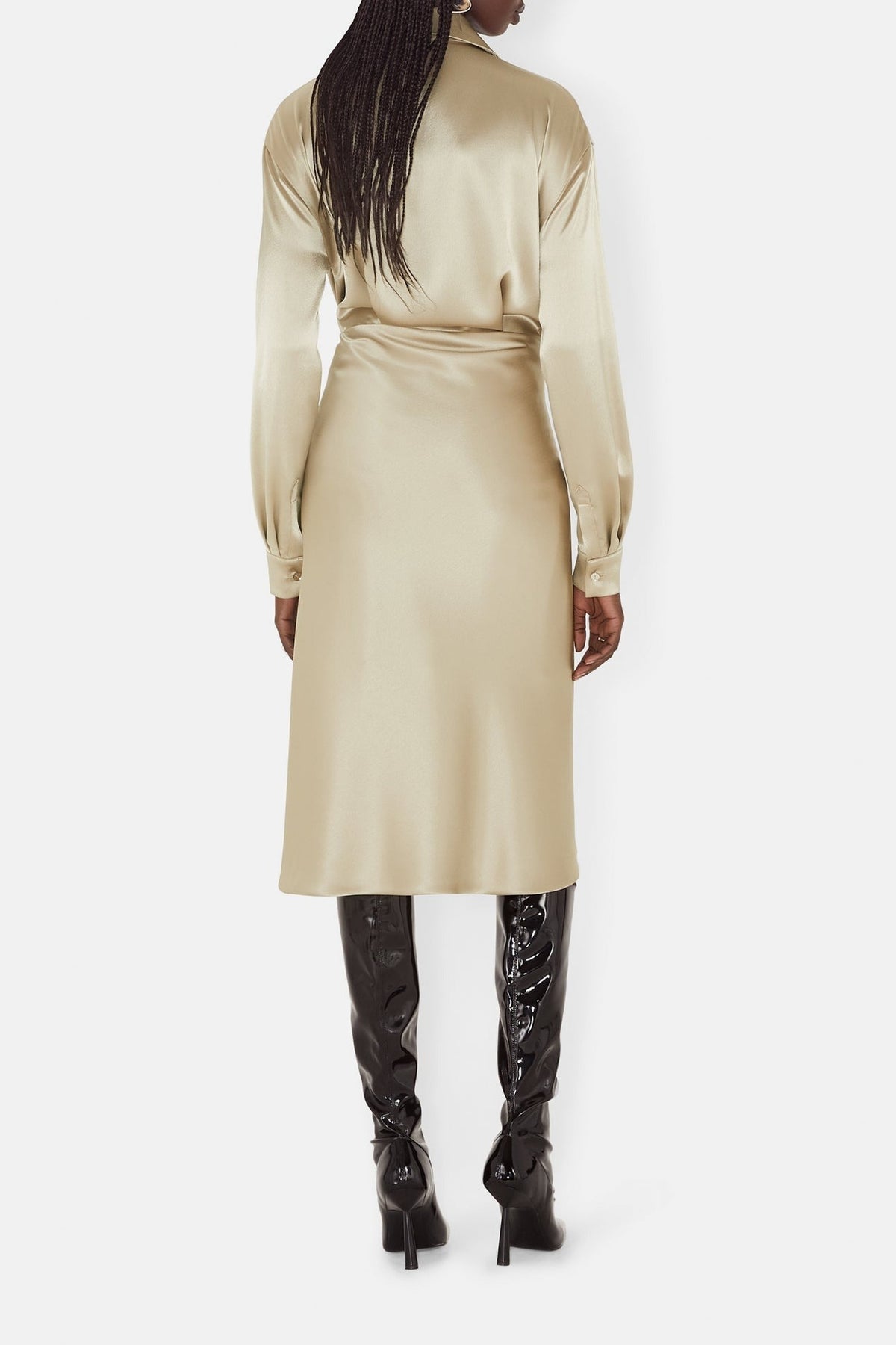 Robe midi De Lovie - Sand