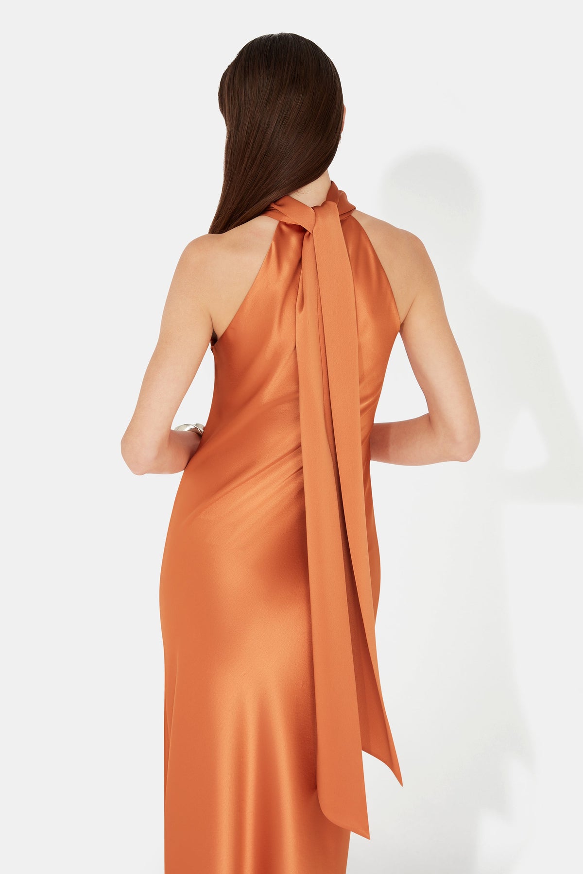 Cropped Sienna Dress - Papaya