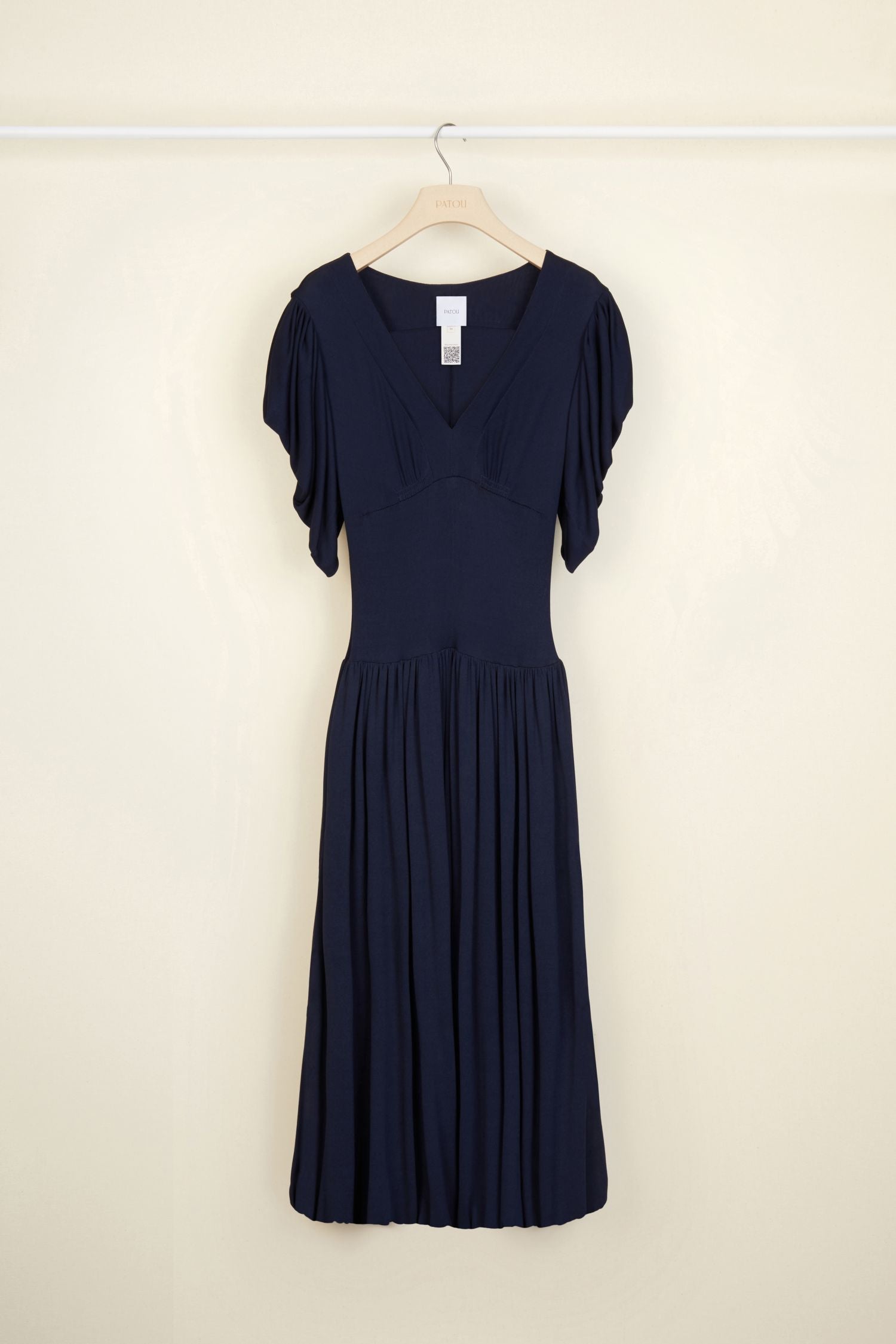 Midi-length ball dress - Bleu Saphir