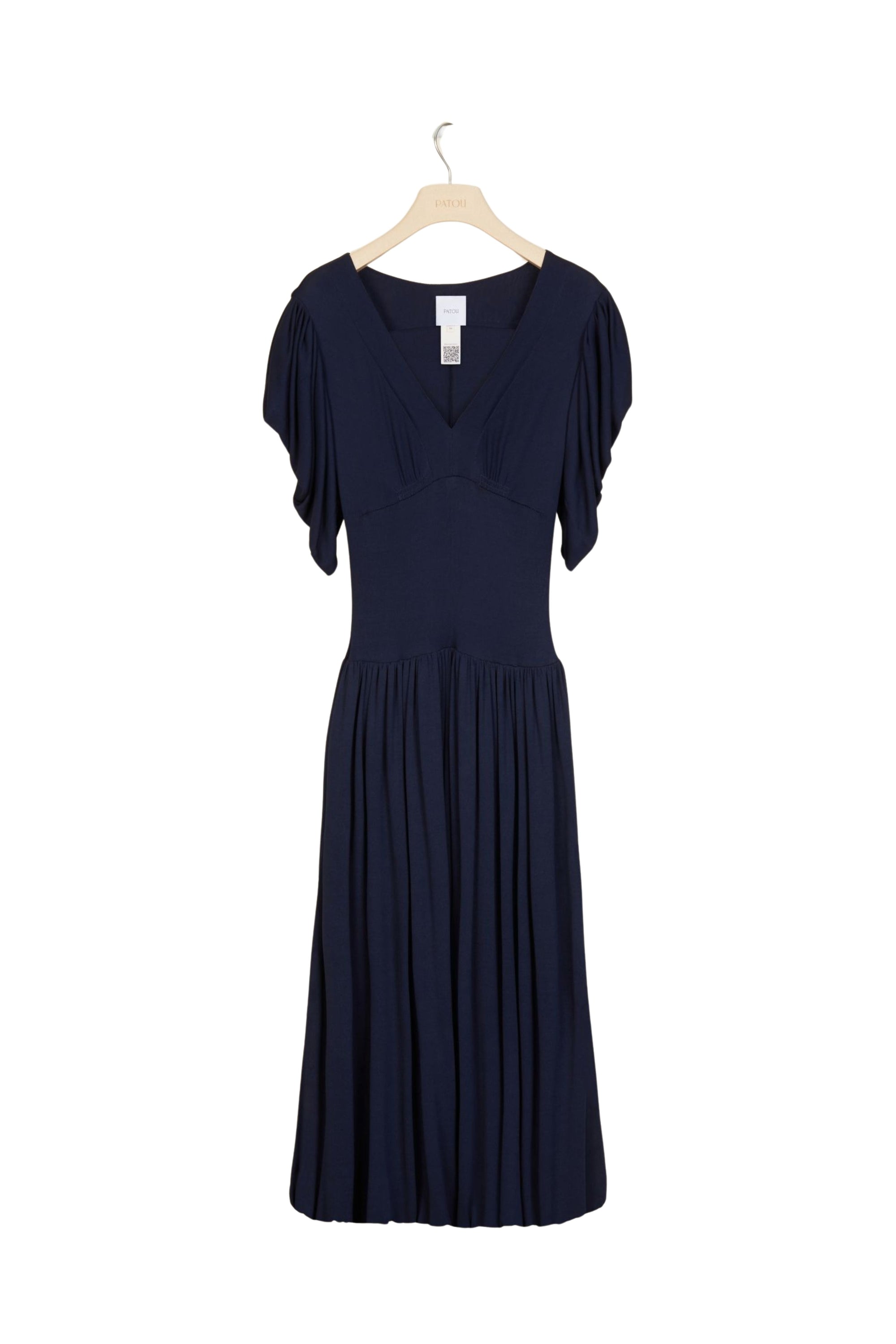 Midi-length ball dress - Bleu Saphir