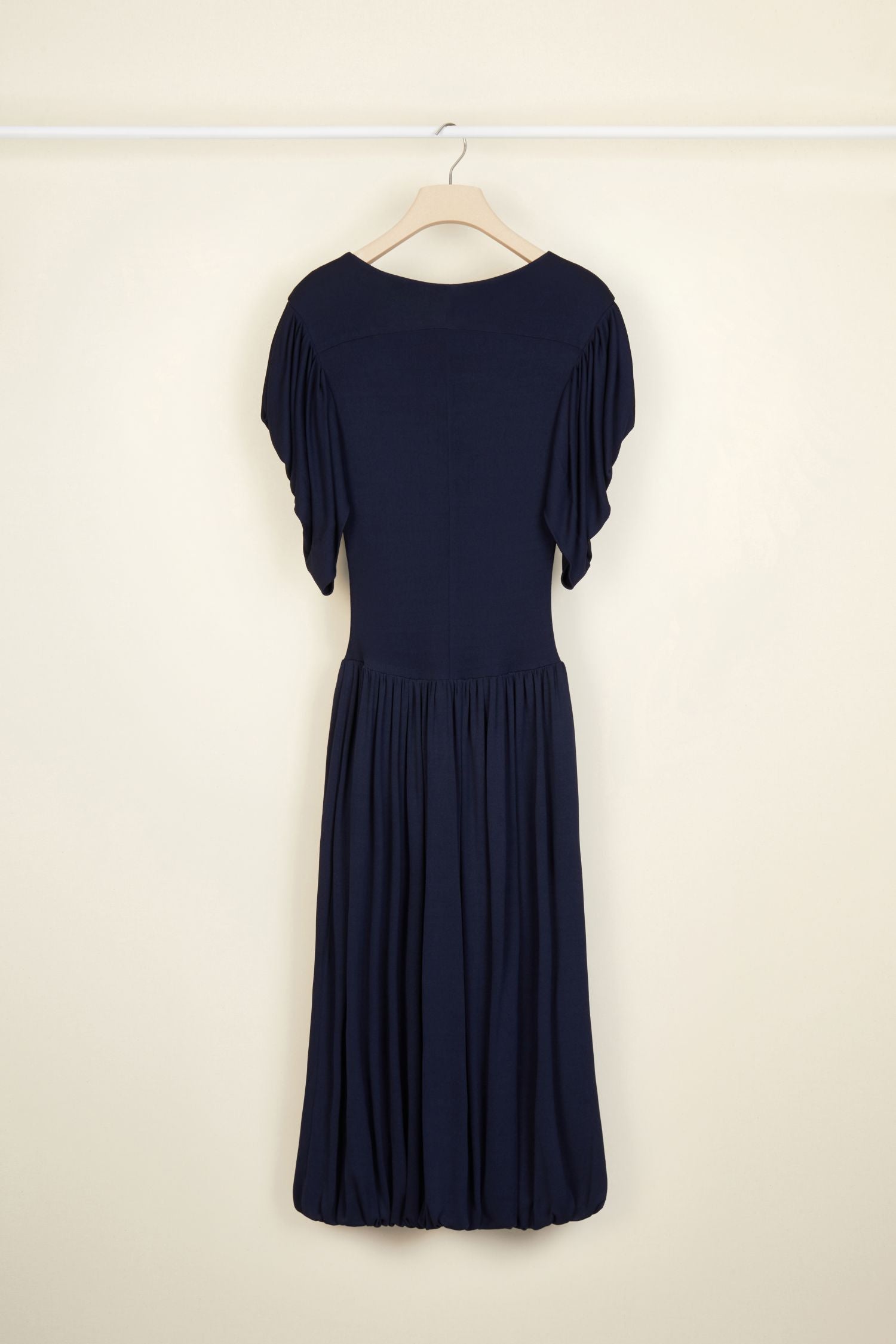 Midi-length ball dress - Bleu Saphir