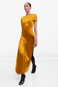 Clandestine Dress - Capri Yellow