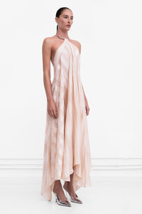 Giulia Necklace Dress - Ballet Pink