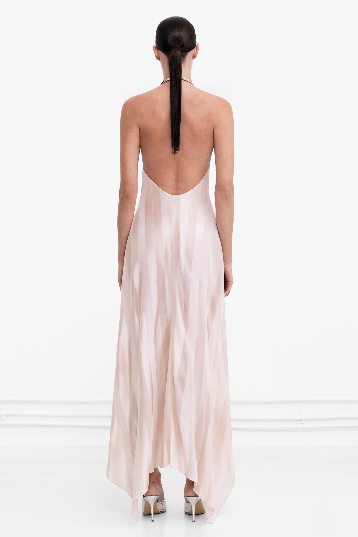 Giulia Necklace Dress - Ballet Pink