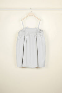 Off-the-shoulder cape dress - Light grey