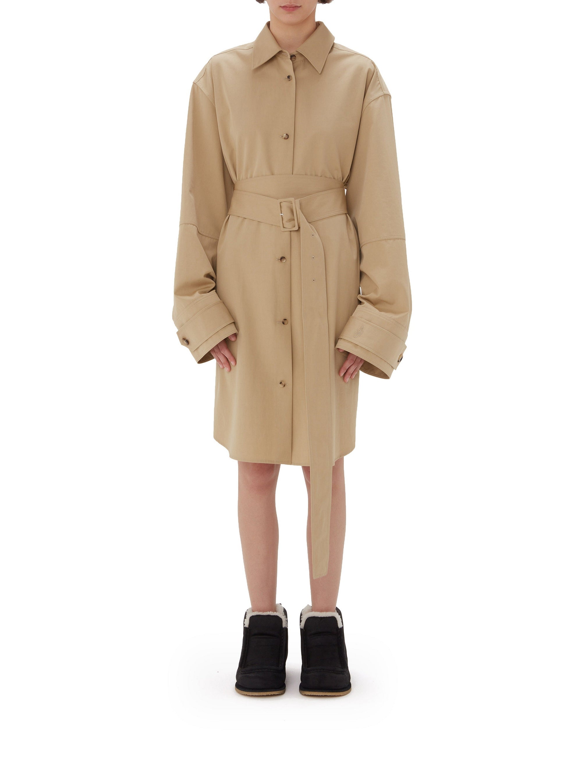Robe chemise ceinturée - Flax