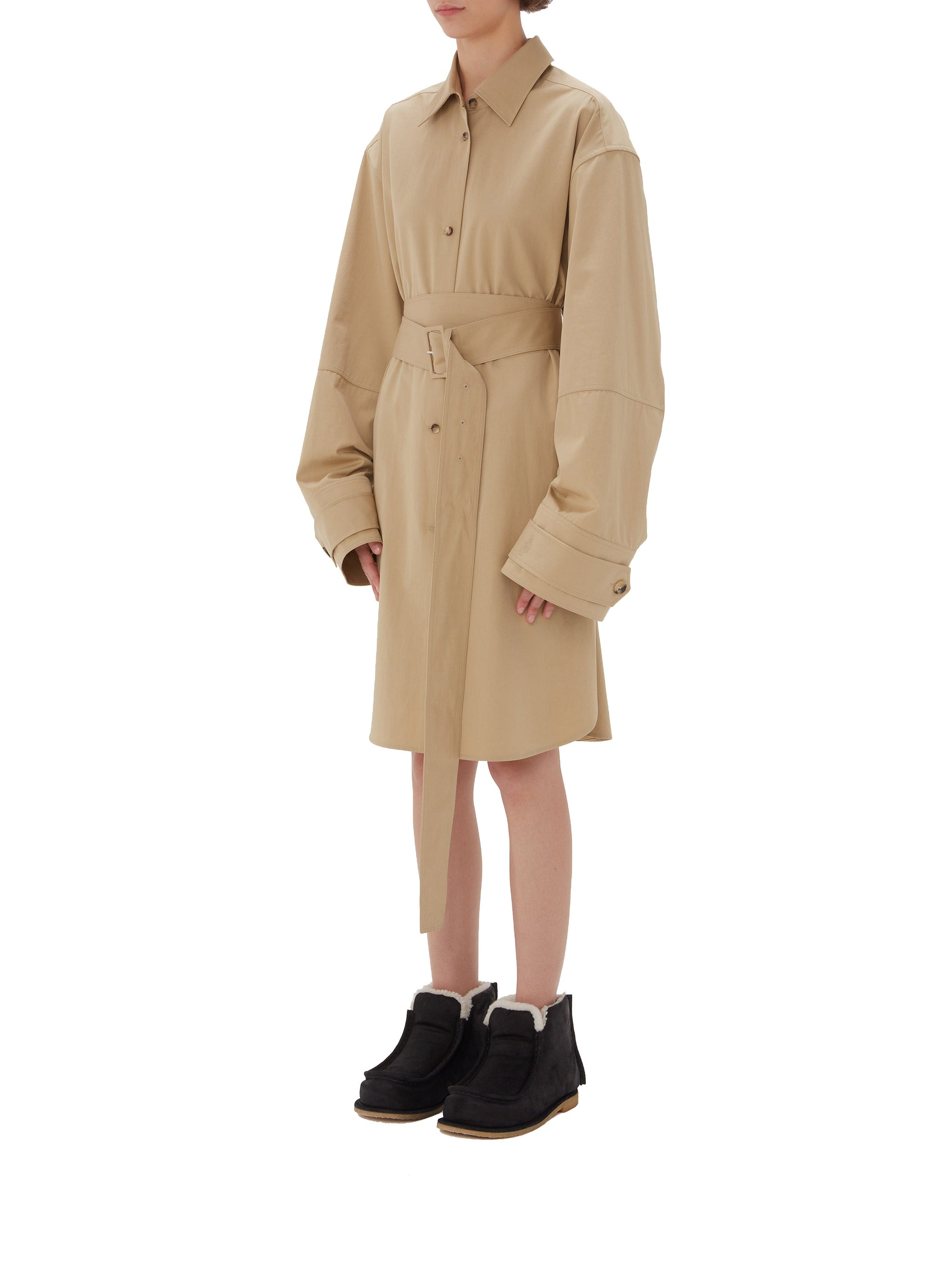 Robe chemise ceinturée - Flax