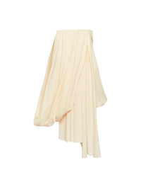 Robe Bustier Drapée - Ivory