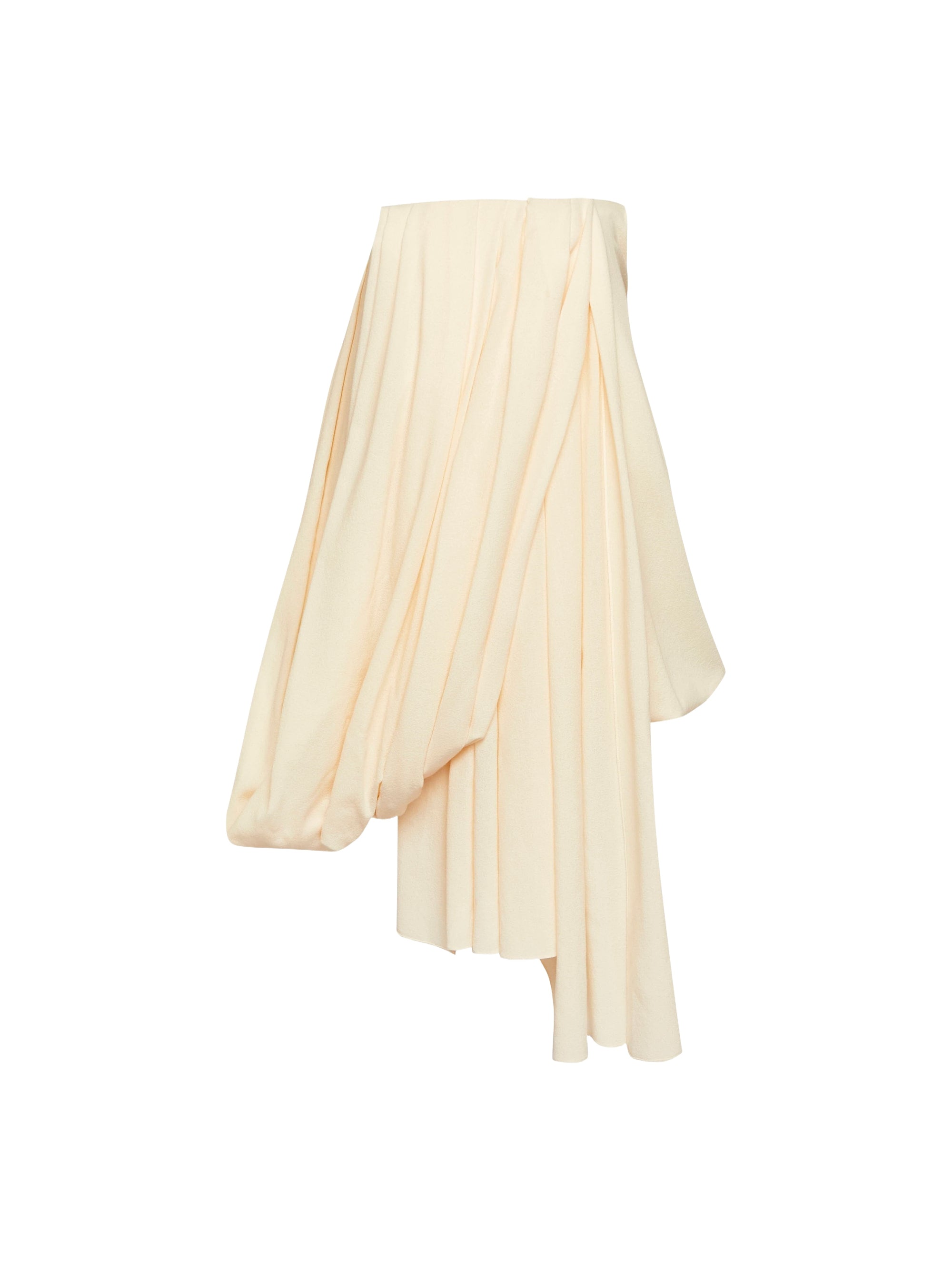 Robe Bustier Drapée - Ivory