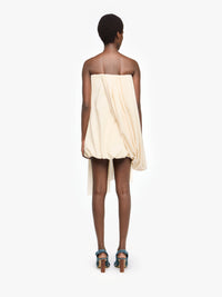 Robe Bustier Drapée - Ivory