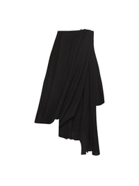 Robe Bustier Drapée - Black
