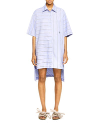 Robe courte à manches courtes - Glacier Blue