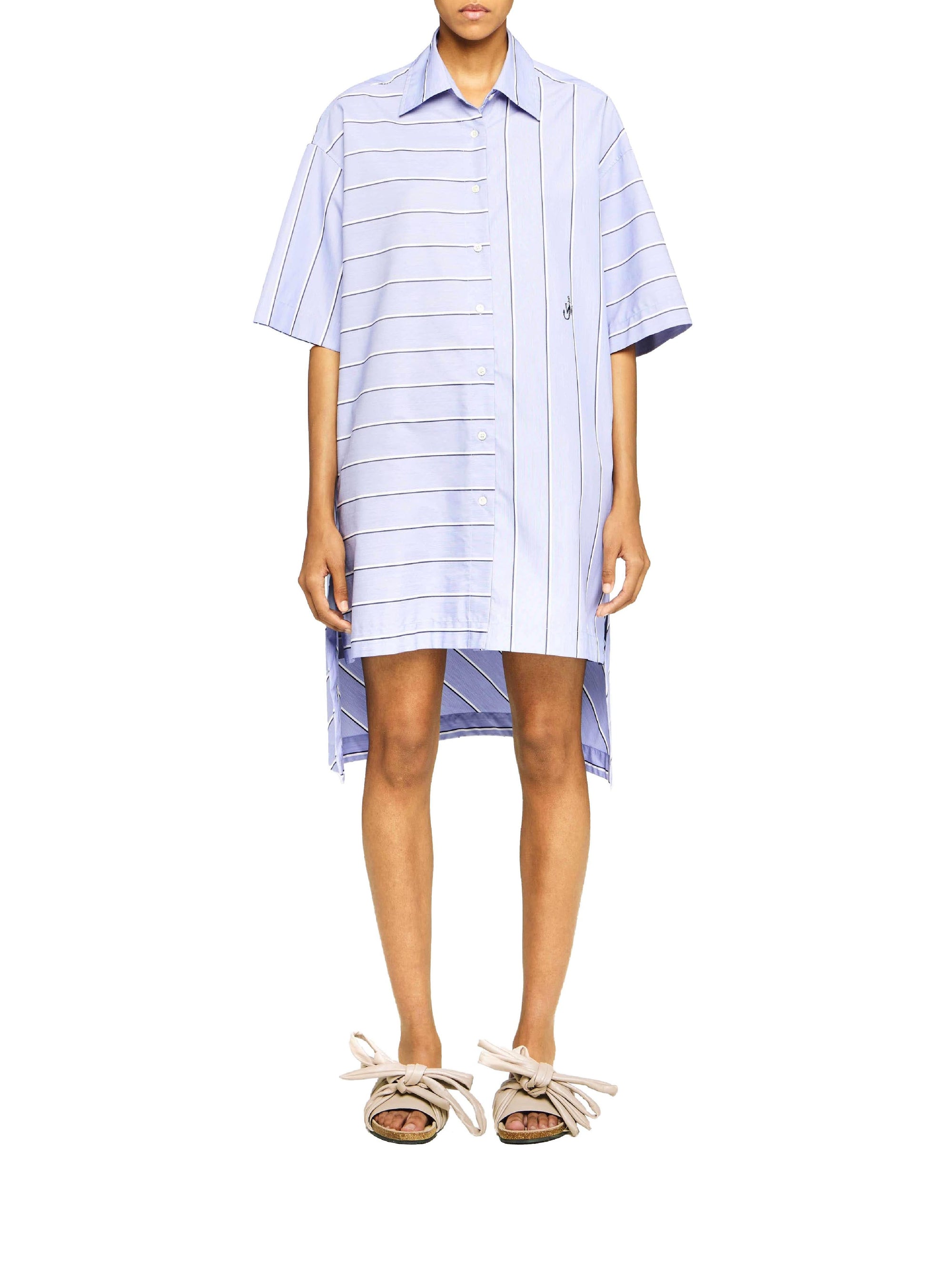 Robe courte à manches courtes - Glacier Blue