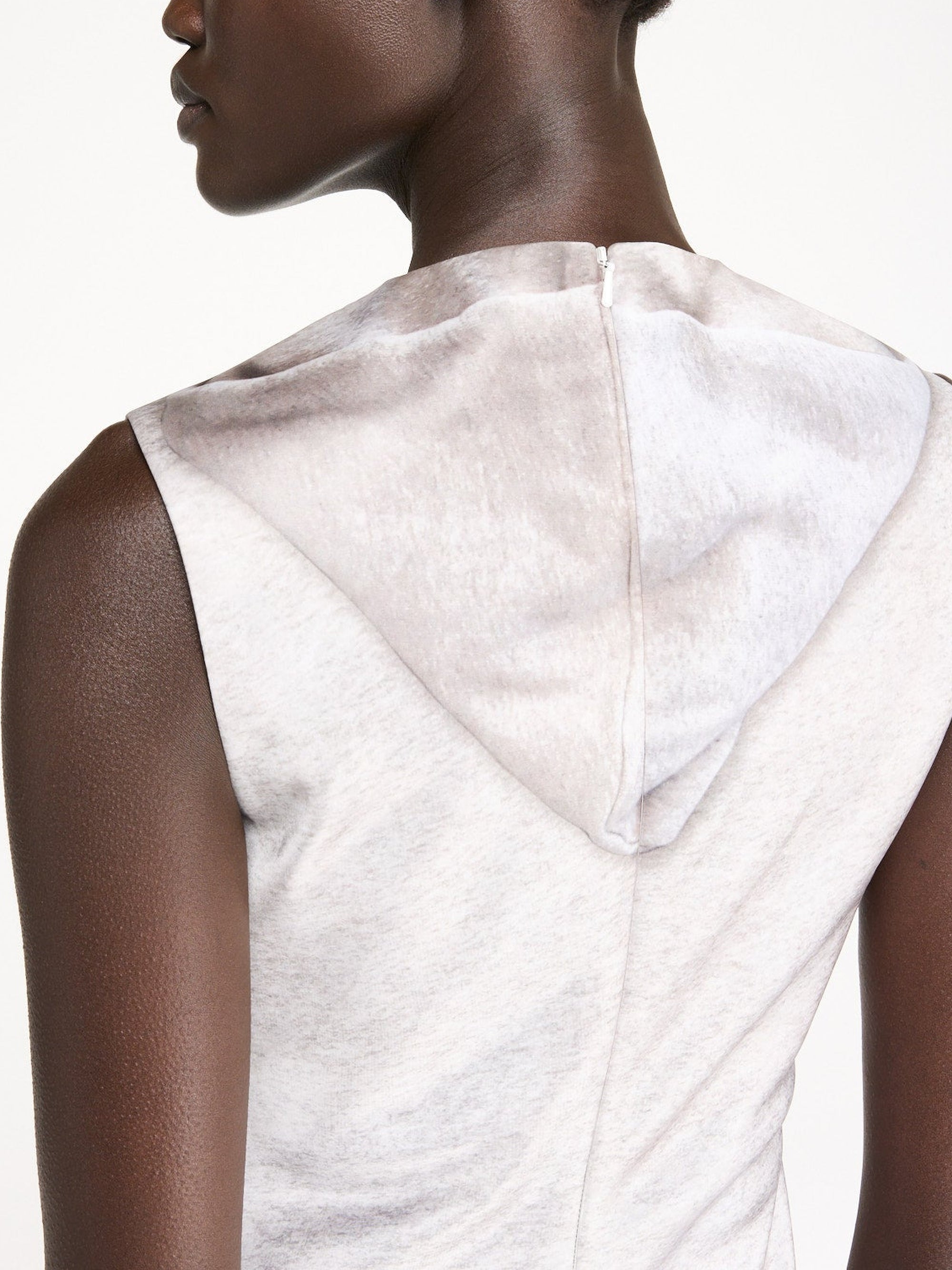 Mini Robe Fuselée - Grey Melange