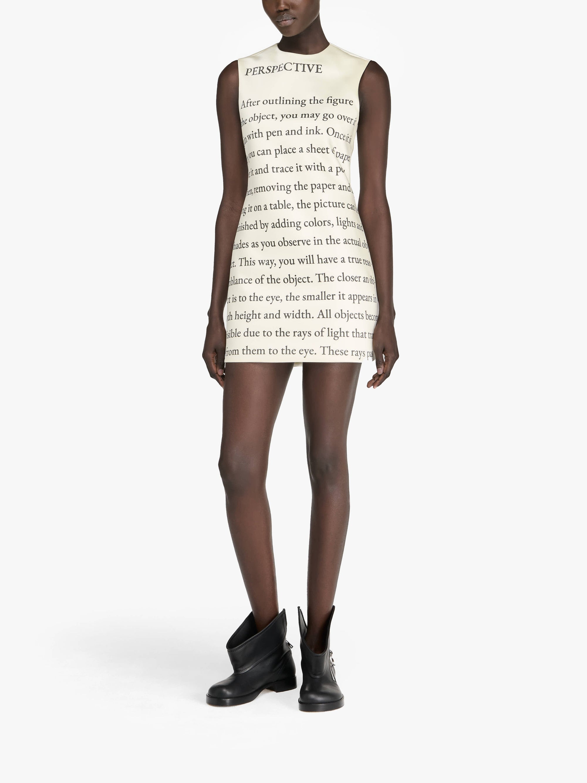 Mini Robe Fuselée - Ivory