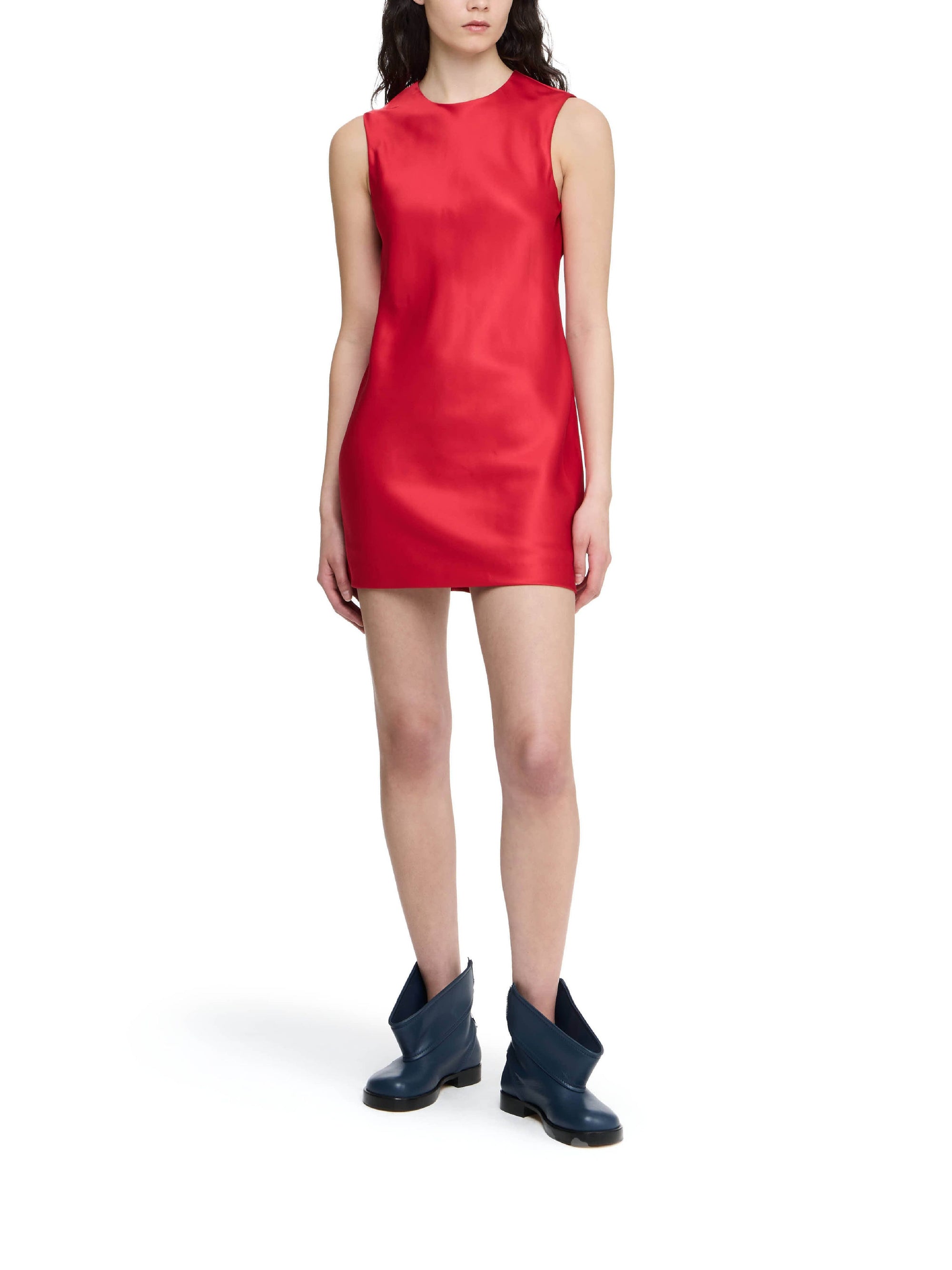 Robe courte fuselée - Crimson Red