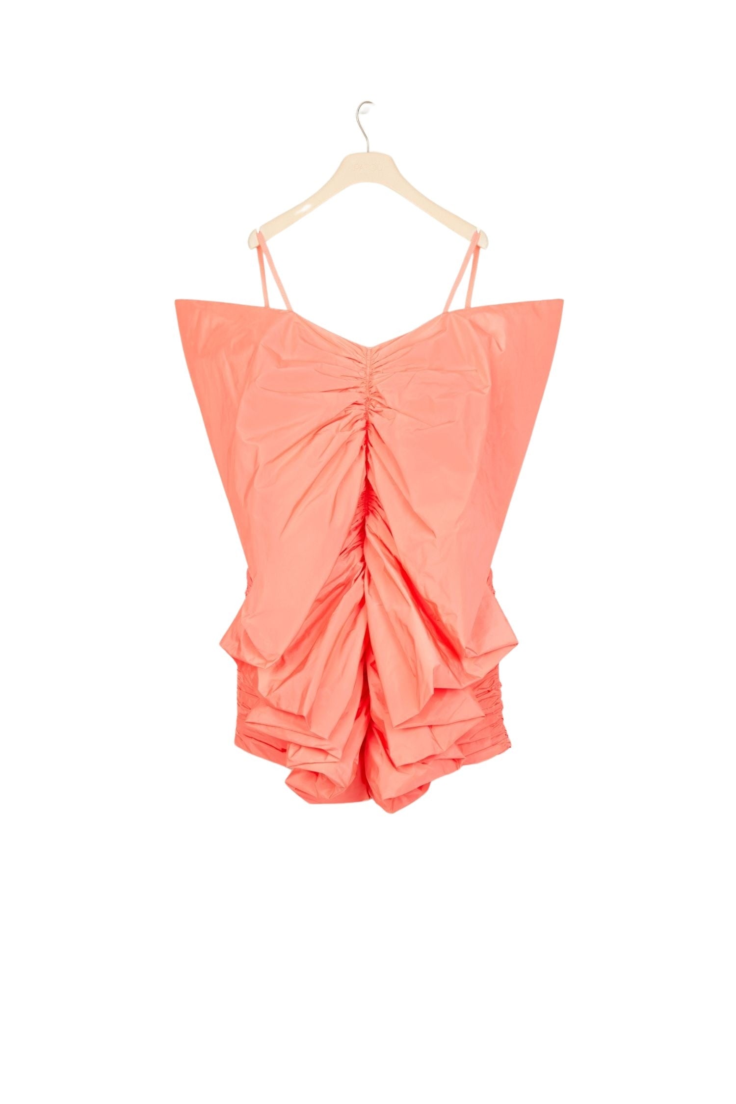 Robe papillon en faille - Mandarine