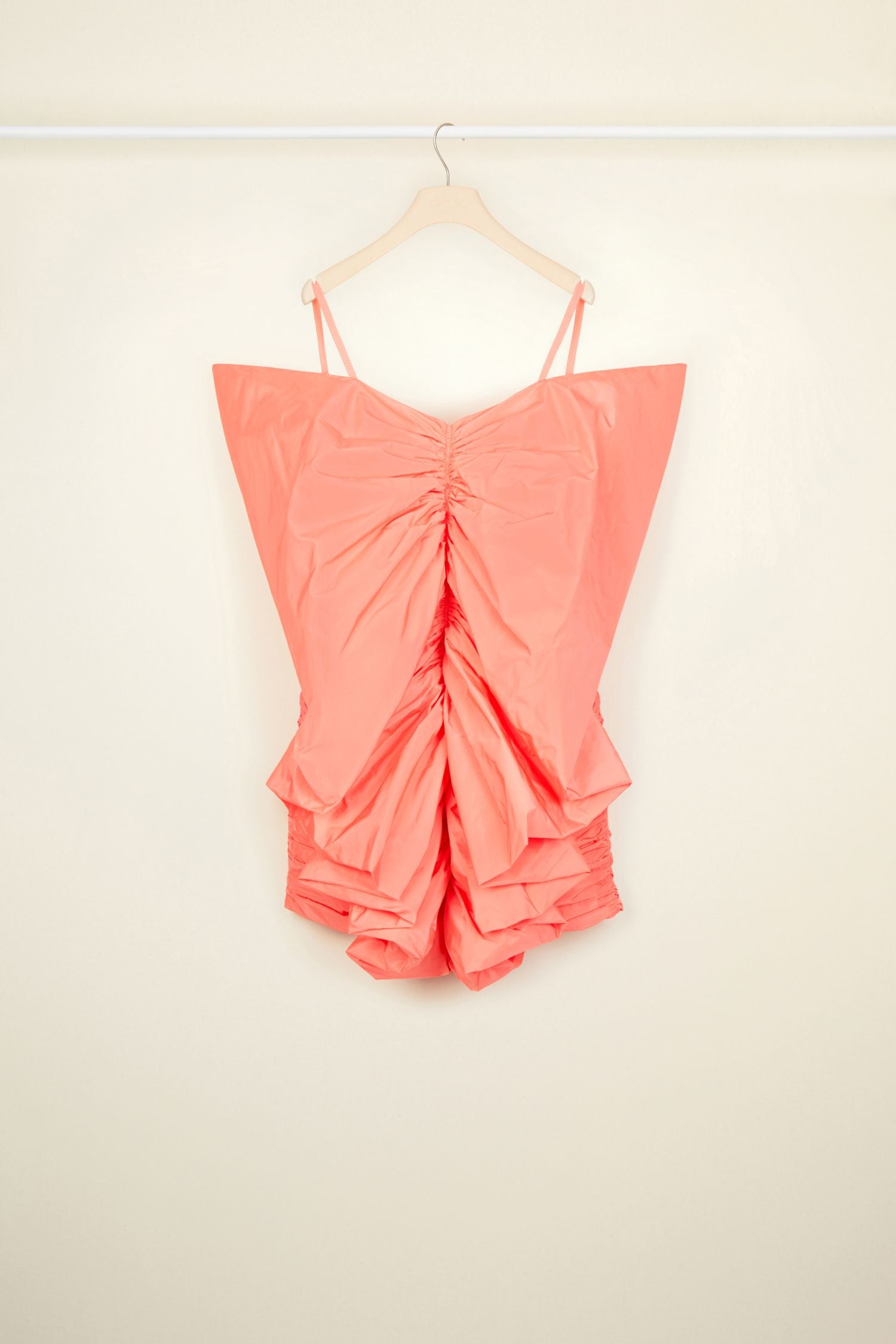 Robe papillon en faille - Mandarine