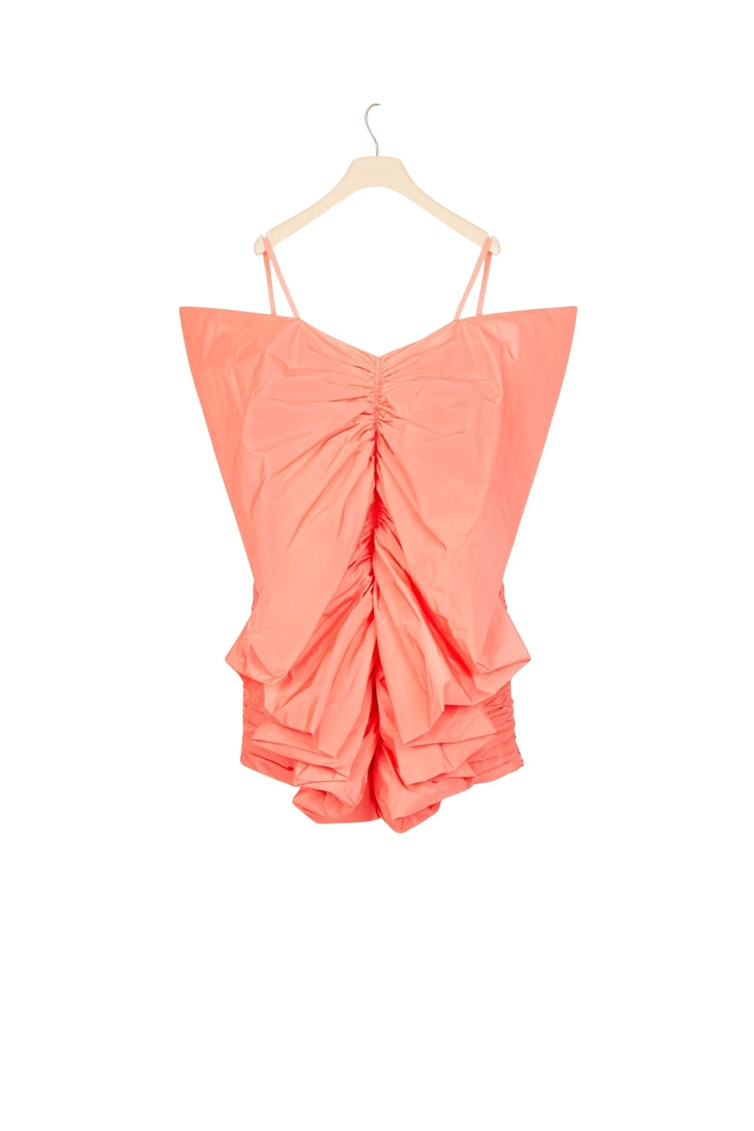 Robe papillon en faille - Mandarine