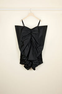 Faille butterfly dress - Black