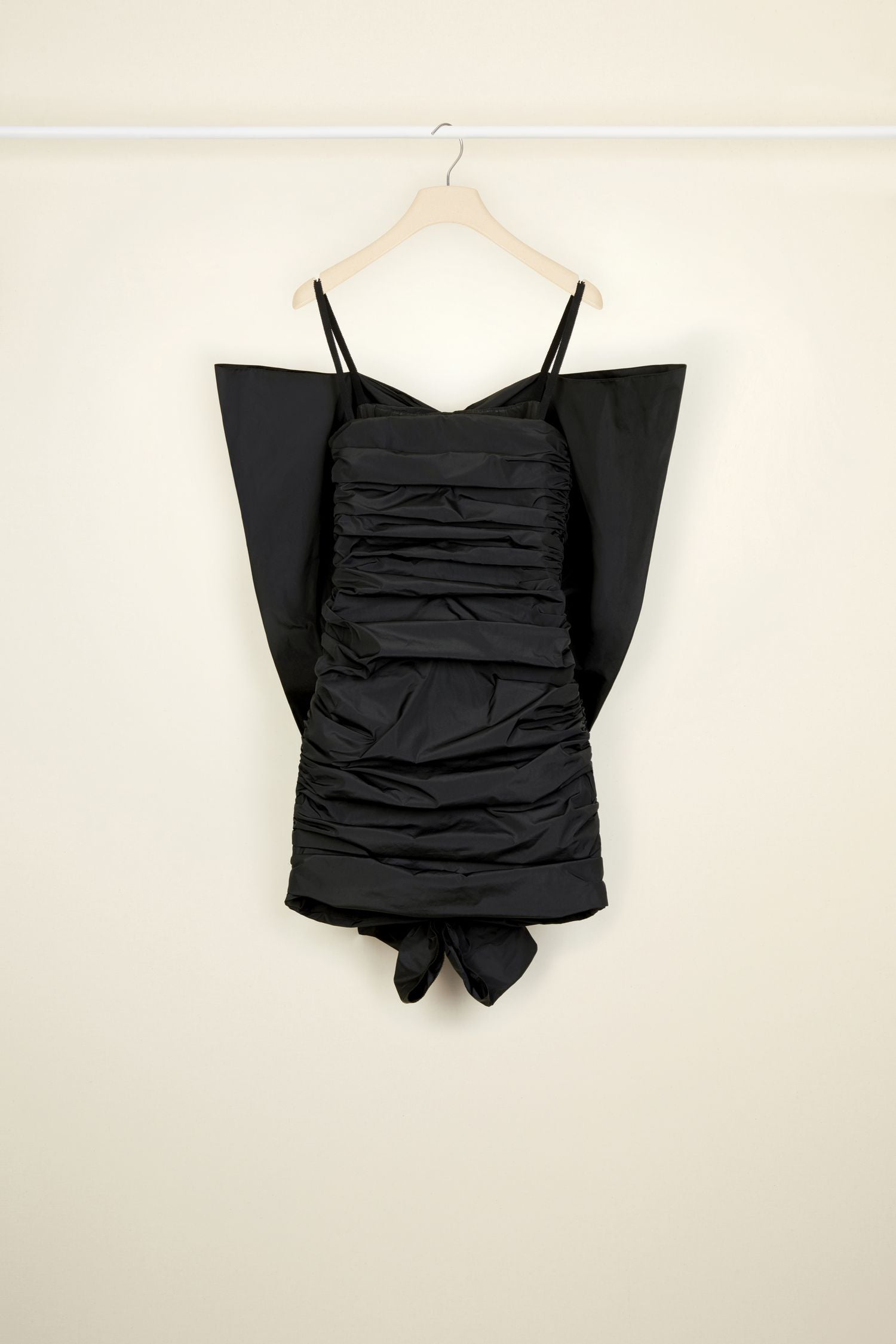 Robe papillon en faille - Noir