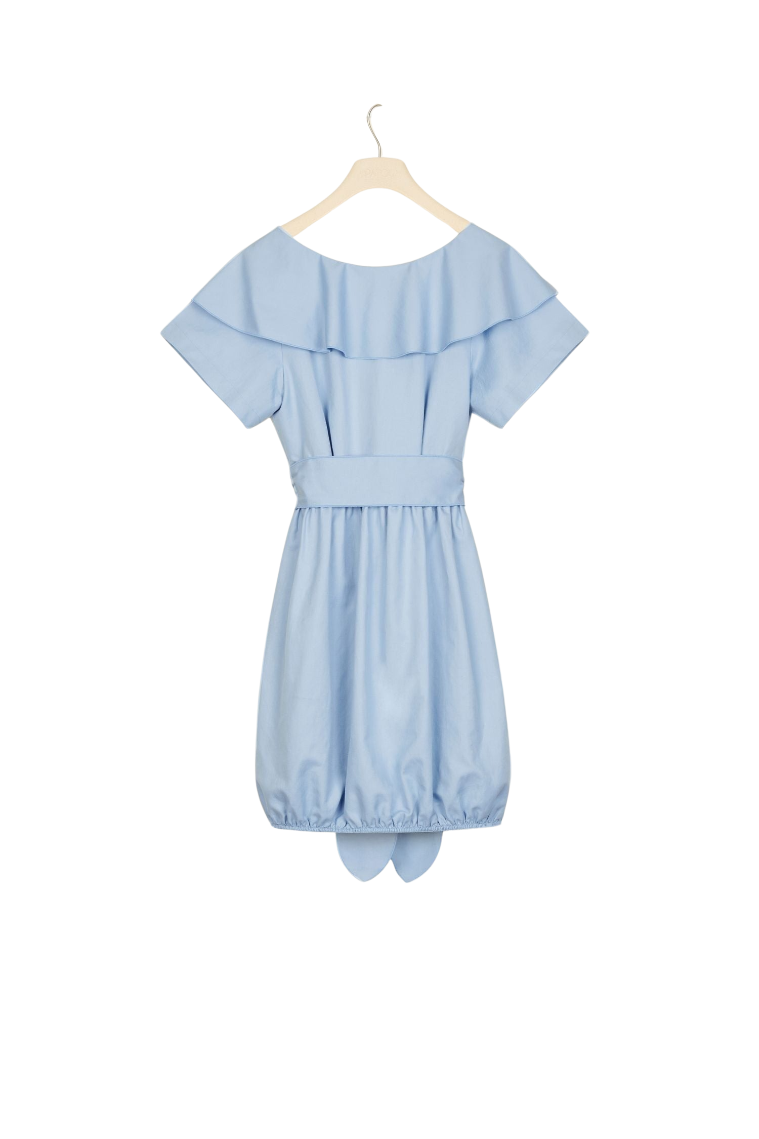 Robe boule à dos croisé - Blueberry