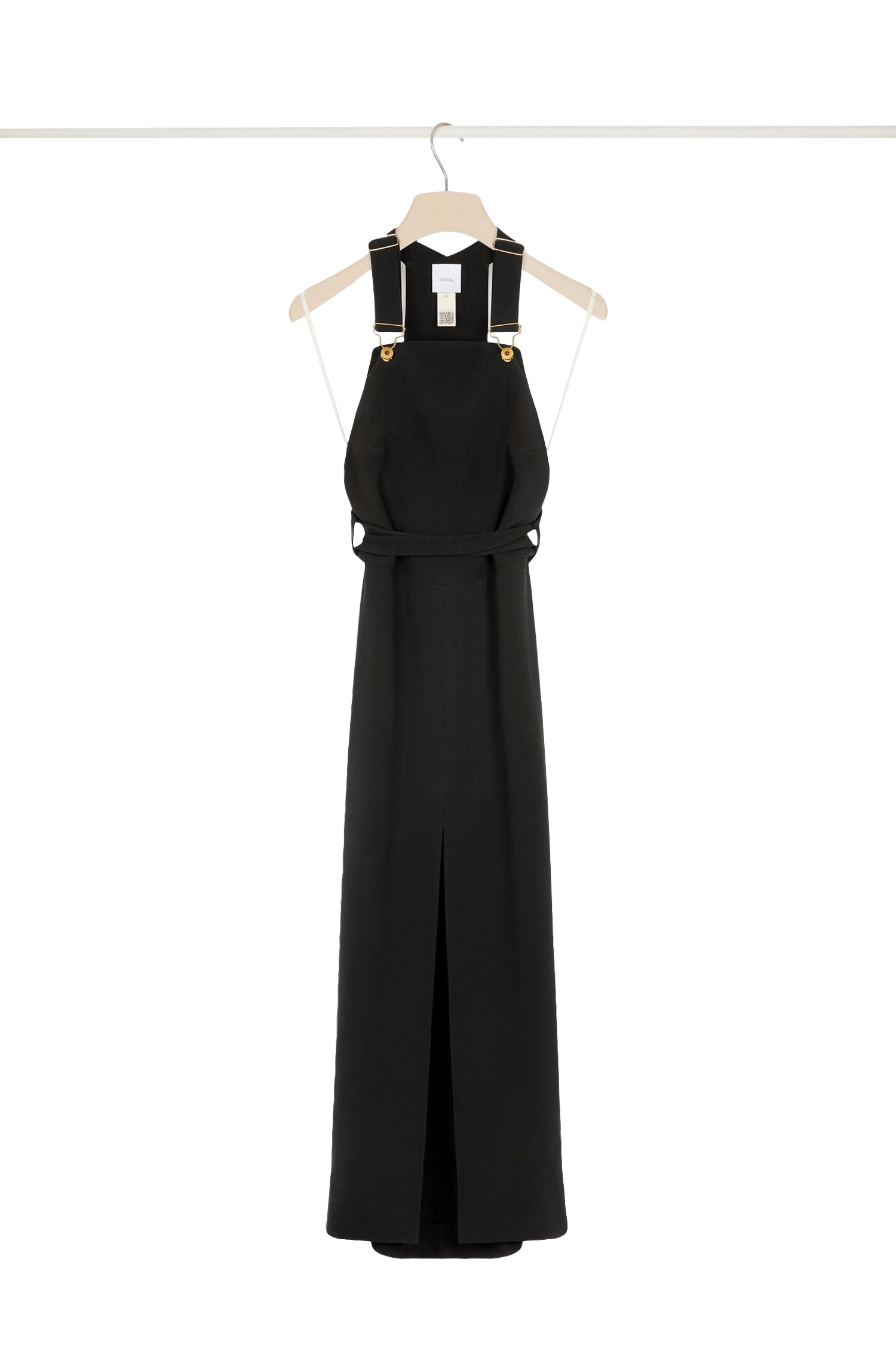 Robe salopette en crêpe technique