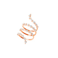 BAGUE MARQUISE OR ROSE