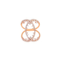 PrixTroca:1190€_VentesTroca:0_QtyTroca:1_ST:0%_Bague Fairytale en Or rose 18K sertie de diamants - Rose