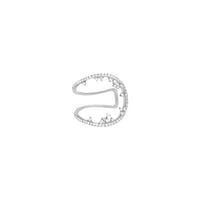 BAGUE  OR BLANC