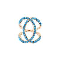 BAGUE PRECIEUSE OR ROSE