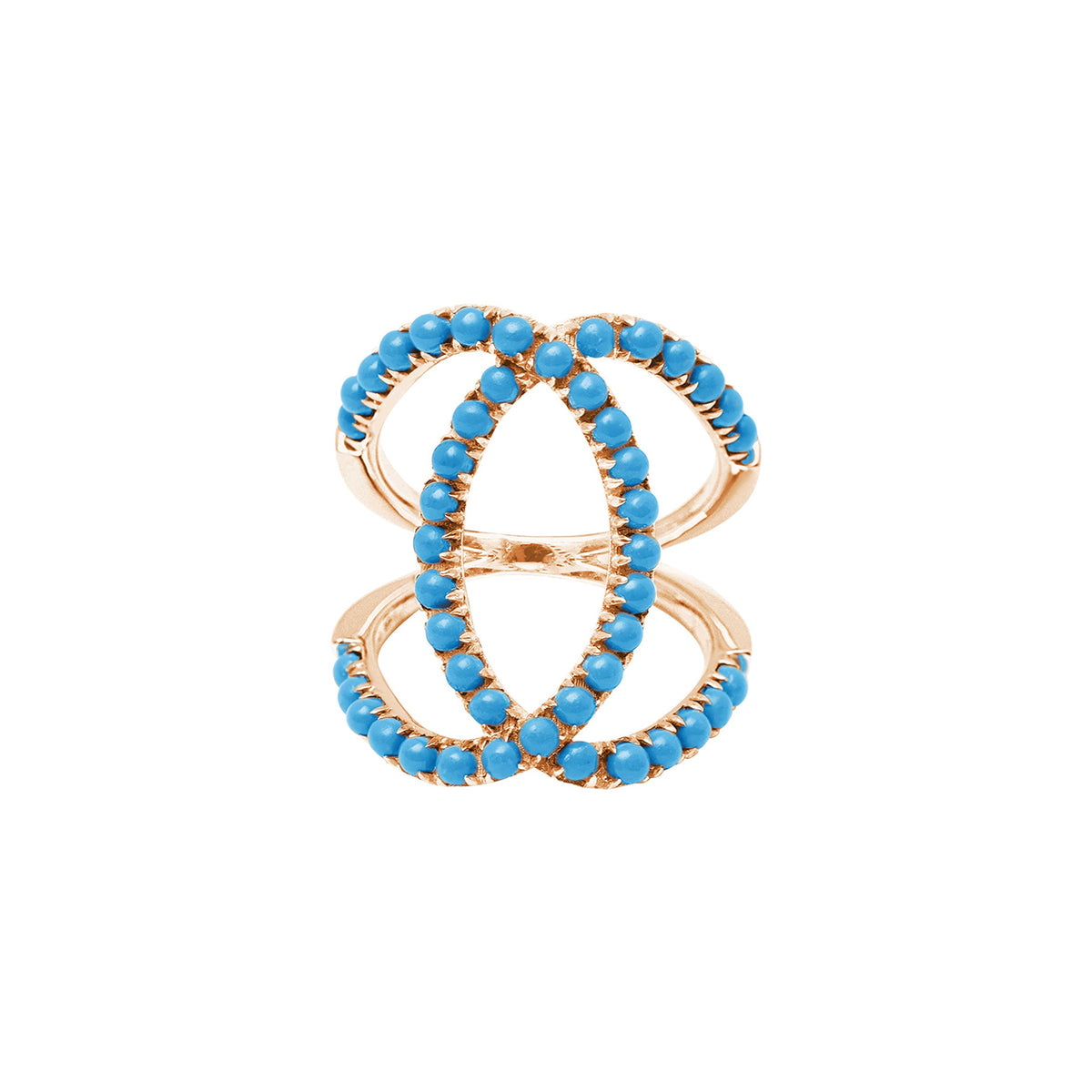 BAGUE PRECIEUSE OR ROSE
