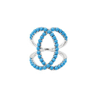 BAGUE PRECIEUSE OR BLANC
