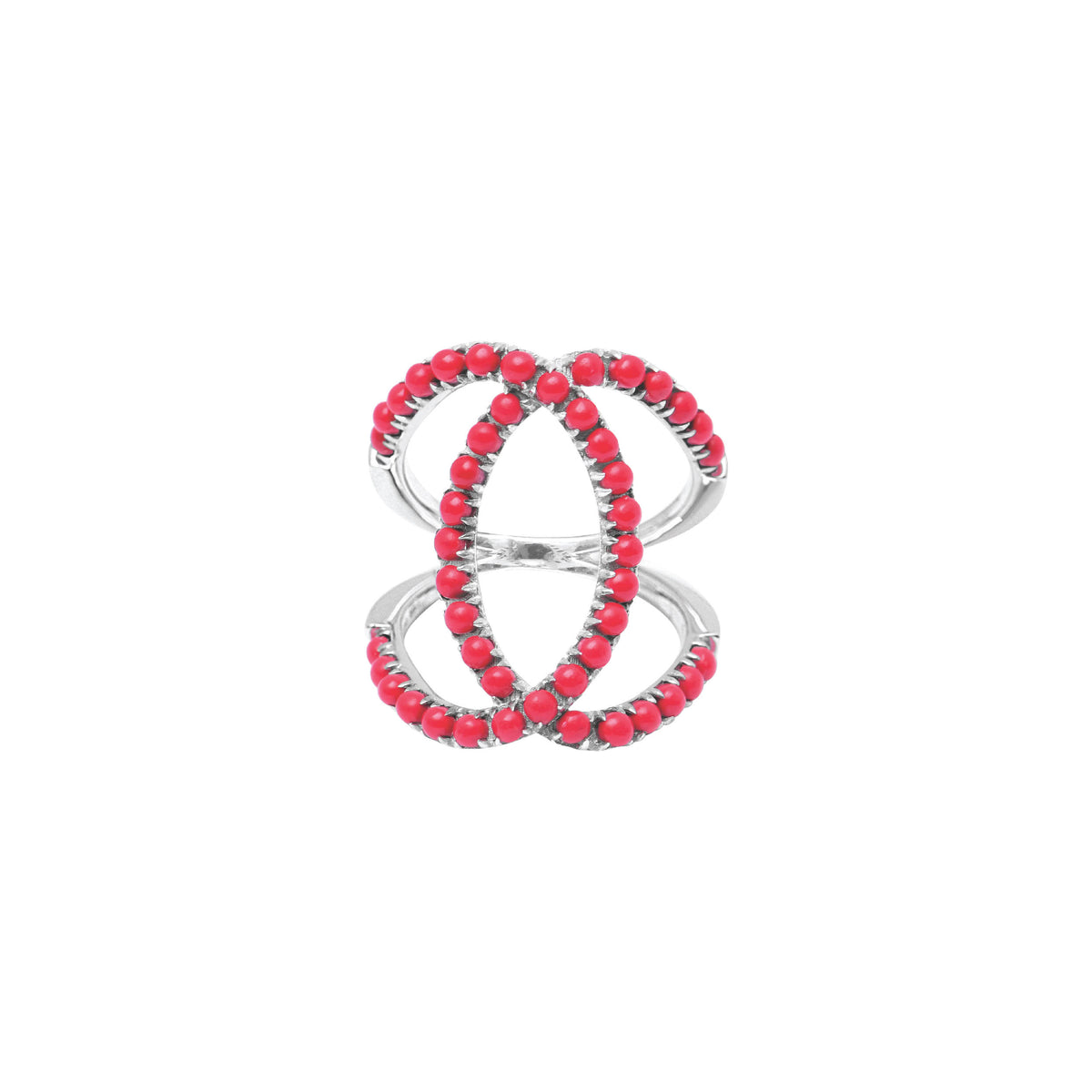 BAGUE PRECIEUSE OR BLANC