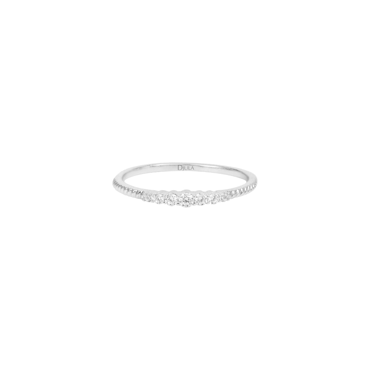 BAGUE MIX AND MATCH OR BLANC