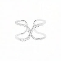 Bague Fairytale en Or blanc 18K sertie de diamants - Blanc
