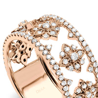 BAGUE MARQUISE OR ROSE