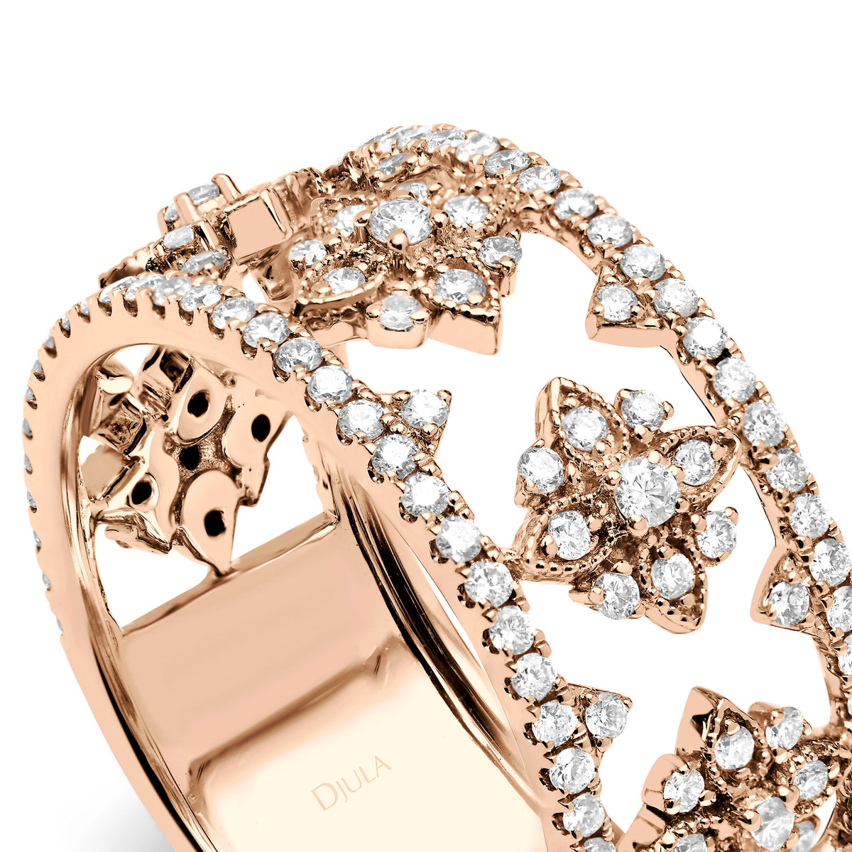 BAGUE MARQUISE OR ROSE