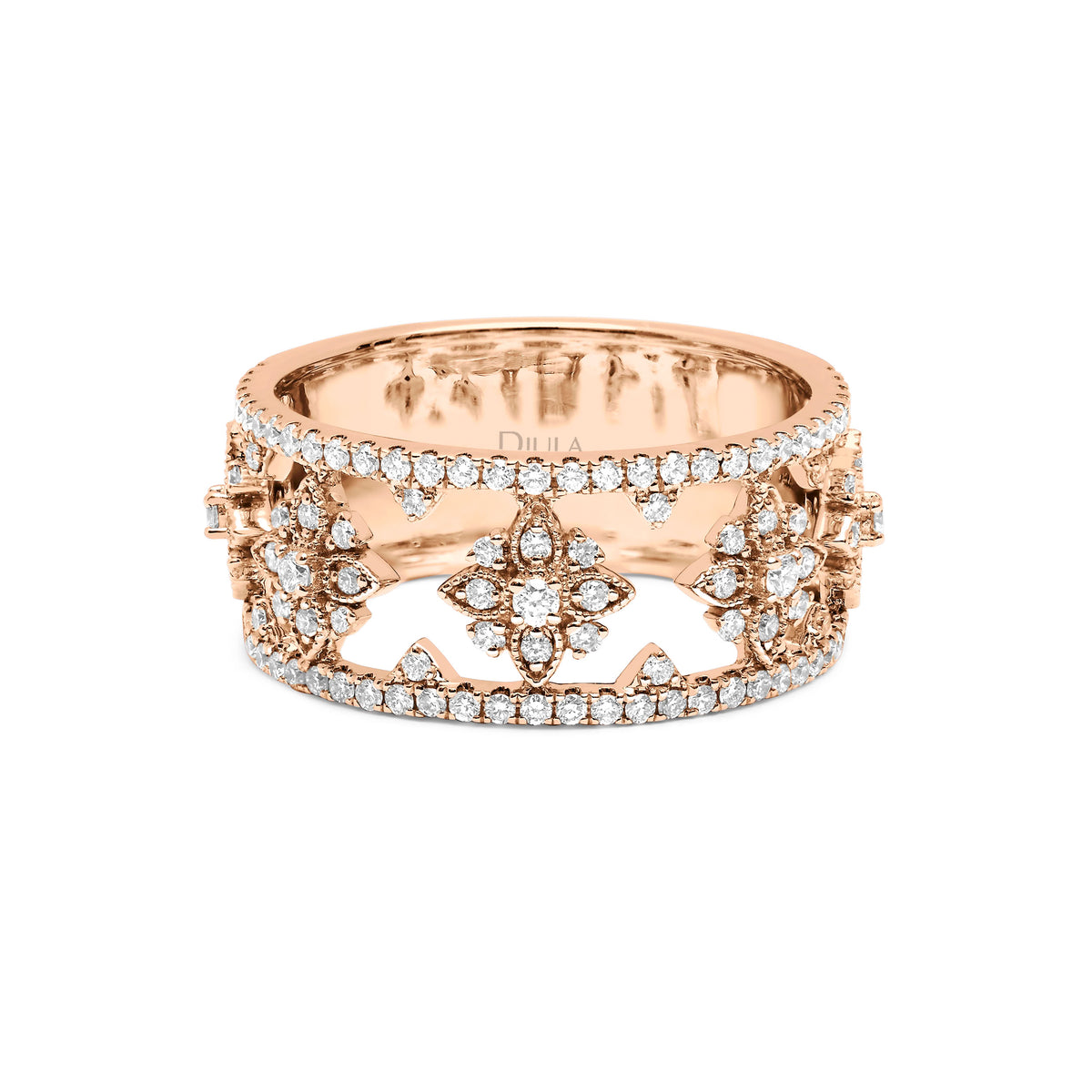 BAGUE MARQUISE OR ROSE