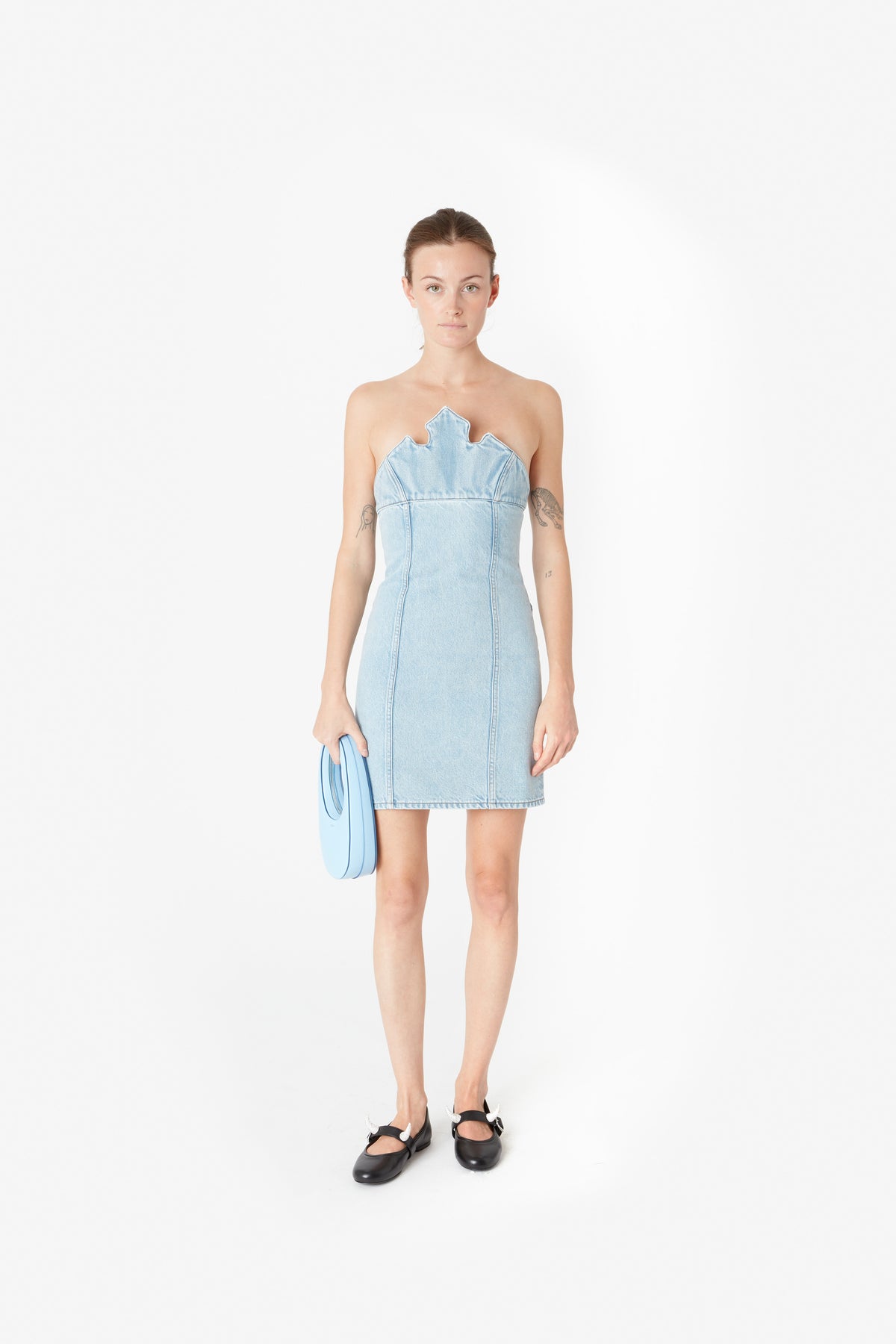 DISNEY X COPERNI CROWN DENIM DRESS