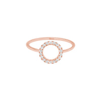 BAGUE  OR ROSE