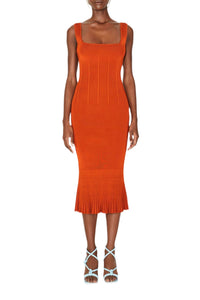 Atalanta Dress - Arancio